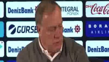 Fenerbahçe Teknik Direktörü Advocaat basın toplantısında konuştu - 1