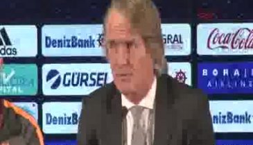 Galatasaray Teknik Direktörü Riekerink basın toplantısında konuştu - 1