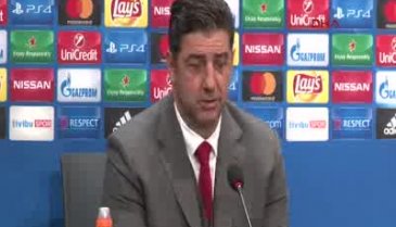 Benfica Teknik Direktörü Rui Vitoria maç sonu konuştu