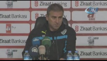 Hamzaoğlu: "İkinci yarıda çok daha iyi bir Bursaspor olacak"