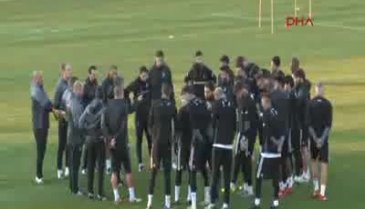 Beşiktaş, Antalya kampındaki çalışmalarını sürdürüyor