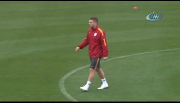 Galatasaray, son antrenmanını yaptı