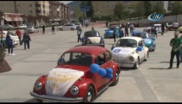 Bursa'da vosvoslar otizmliler için turladı