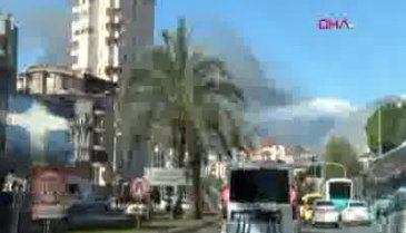 Antalya serbest bölgede yangın!