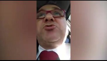 Saldırganın hedefindeki dekan video paylaştı!