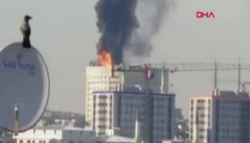 Taksim İlkyardım Hastanesi'nde yangın çıktı