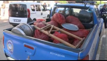Küflenmiş midye dolma operasyonu!