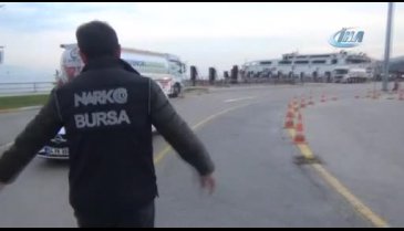 Bursa'da deniz otobüsünde nefes kesen operasyon!