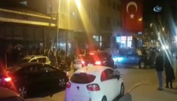 Asker uğurlamasında korku dolu anlar