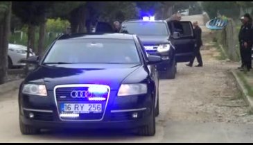 Bursa'da polisler şehitliği ziyaret etti!