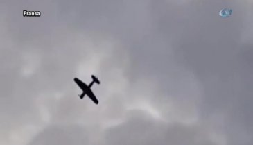Herkesin gözü önünde yere çakıldı