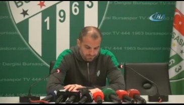 Bursaspor Teknik Direktörü Er: "Coşkulu olacağız"
