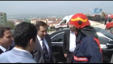 Bursa Valisi yangının çıktığı hastaneye gelerek açıklama yaptı