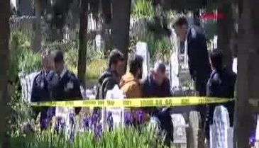Yaşlı adamdan babasının mezarı başında intihar girişimi!