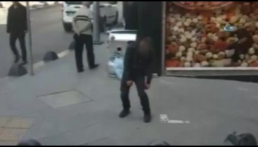 'Bonzai' içen gencin içler acısı hali kamerada