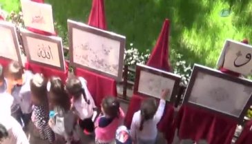 Türkiye'de bir ilk! Bu resimler pudingle yapıldı