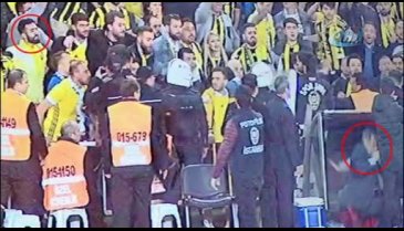 Şenol Güneş'in yaralandığı anlar kare kare görüntülendi