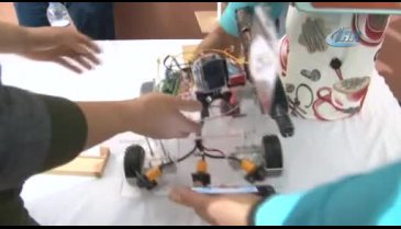 Bursa'da 'askerler ölmesin' diye savaş robotu yaptılar