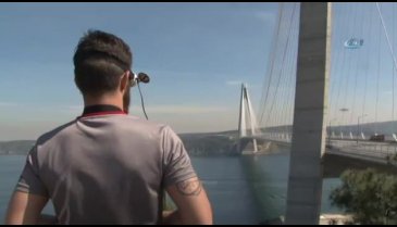 O köprü drone'lara hız pisti oldu