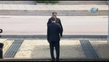 Kim Jong-un Güney Kore'de