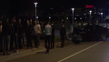 Bursa'da aşırı hız facia yaşattı:1 ölü, 3 yaralı