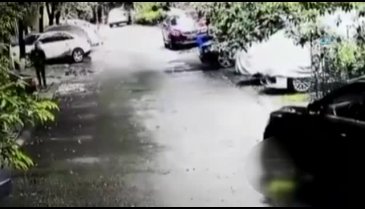 Korkunç olay! Küçük kızı fark bile etmedi
