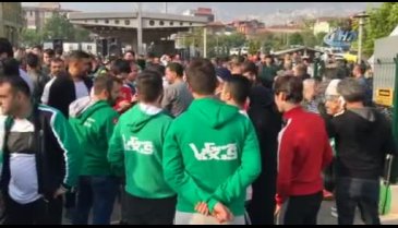 110 Bursaspor taraftarı umreye uğurlandı