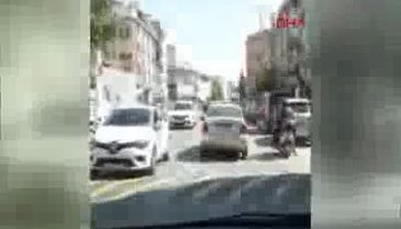 Taksici dehşeti kamerada!