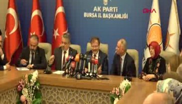 Bursa'da Ak Parti milletvekili adaylarını tanıtıldı