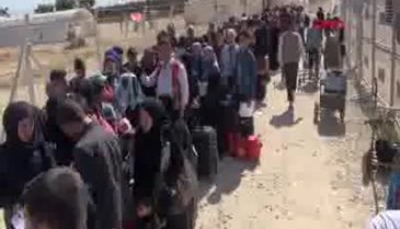 72 bin Suriyeli Ramazan Bayramı için ülkesine gidiyor
