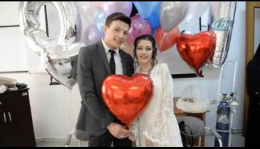 Bursa'da oksijen destekli nikah
