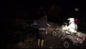 Bursa'daki şiddetli yağış Doğancı Köyünü etkiledi