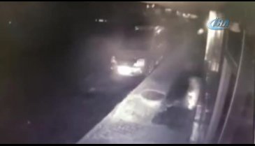 Suriyeli gaspçı dehşeti kamerada