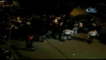 Çocuğu taciz ettiği iddia edilen şahsın evini bastılar
