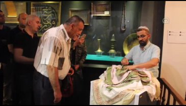 Sakal-ı Şerif Bursa'da ziyarete açıldı