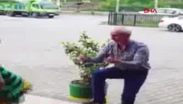 Sıra dışı horonuyla sosyal medyada ilgi gördü