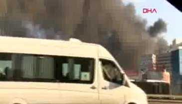 İplik fabrikasında yangın!