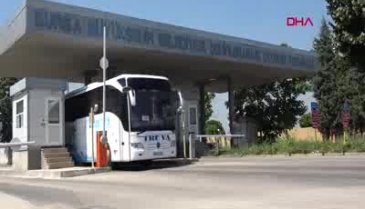 Bursa emniyetinden terminalde bayram uygulaması