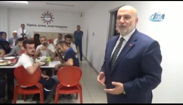 Bursa milletvekili adayı Yelis fabrika işçileriyle bir araya geldi