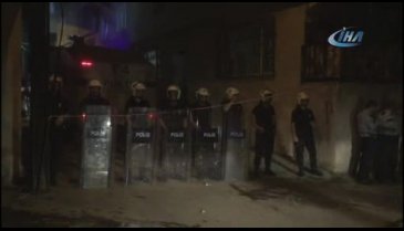 Bursa'da Yavuzselim Mahallesi'nde gergin gece