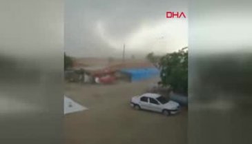 Edirne'de korkutan görüntü