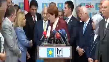 Meral Akşener: Benim başkanlığımda devam kararı alındı