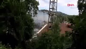 Eski fabrika alev alev yandı! - 3