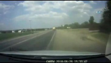 Önce otomobile sonra tankere çarptı!