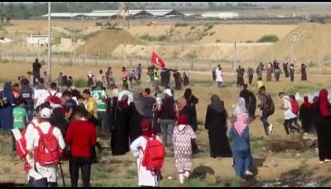 İsrail Türk bayrağını sallayan genci vurdu!