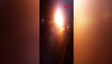 Dehşet! 34 kişi camlardan çıkarıldı