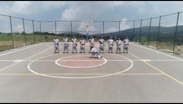 "Shaolin Rahipleri" Bursa'da Kungfu'yu tanıtıyor