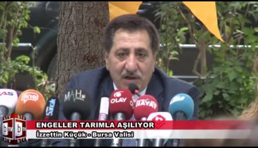 Bursa'da "Tarımla Engelleri Aşıyoruz" ilk meyvelerini verdi