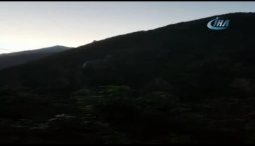 PKK'lı teröristlerle sıcak temas kamerada
