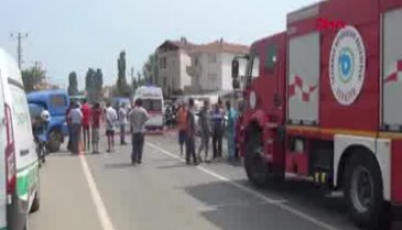 Hatalı sollama faciayla bitti!